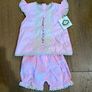 Girls pink set